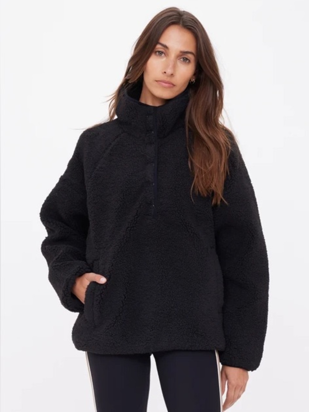 Aerie Cloud Fleece Oversized Mockneck Sweatshirt